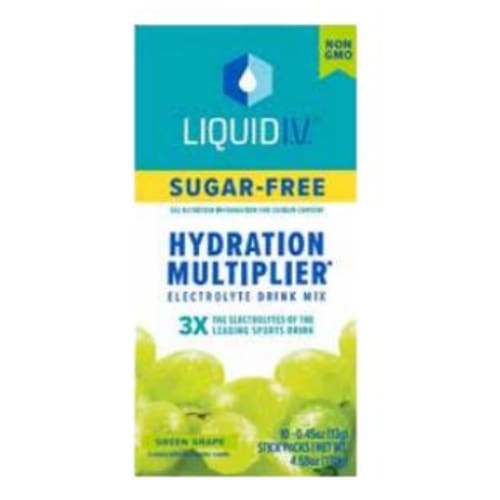 LIQUID I.V: Hydration Sf Grape 10ct 4.58 oz - Vitamins & Supplements > Sports Nutrition - LIQUID I.V