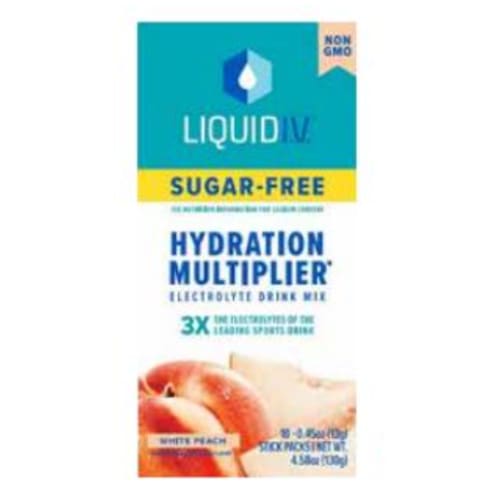 LIQUID I.V: Hydration Sf Peach 10ct 4.58 oz - Vitamins & Supplements > Sports Nutrition - LIQUID I.V
