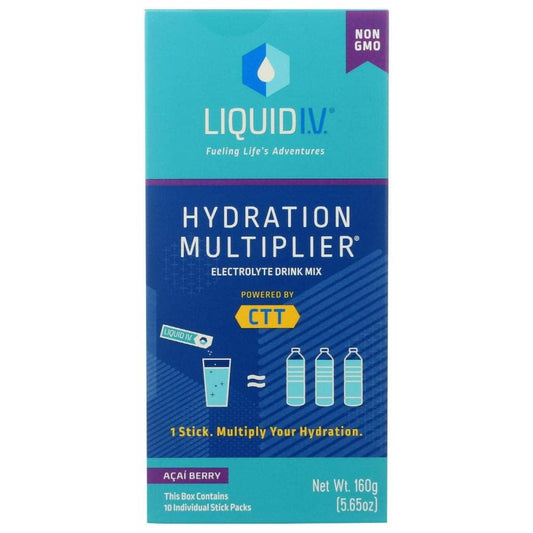 LIQUID IV Liquid Iv Hydration Acai Berry 10Pk, 5.65 Oz
