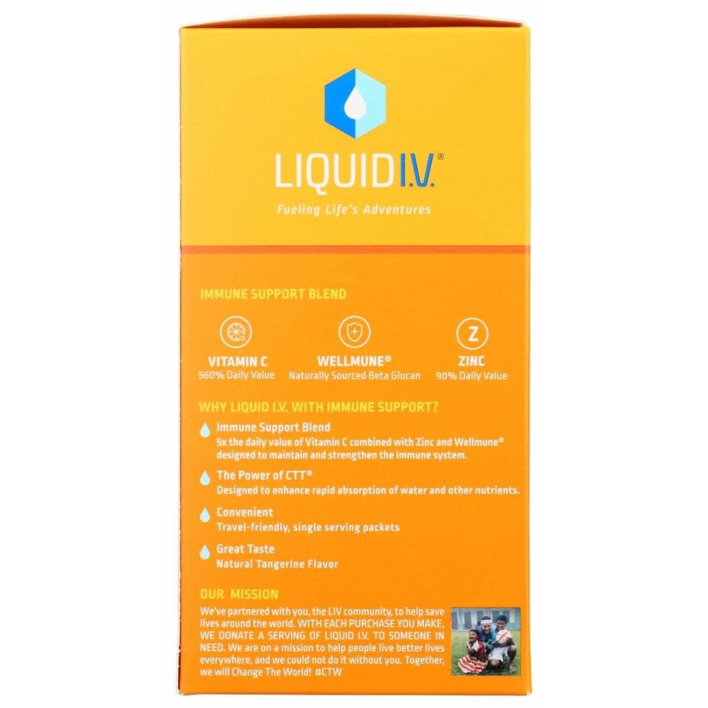 LIQUID IV Liquid Iv Hydration Immune 10Pkt, 5.65 Oz