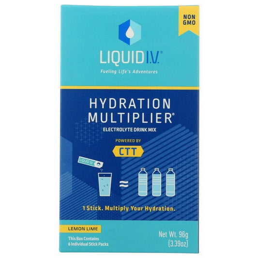 LIQUID I.V. LIQUID IV Hydration Lemon Lime 6Ct, 3.39 oz