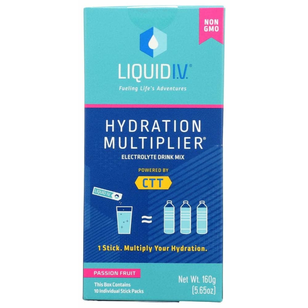 LIQUID IV Liquid Iv Hydration Passn Frt 10Pk, 5.65 Oz