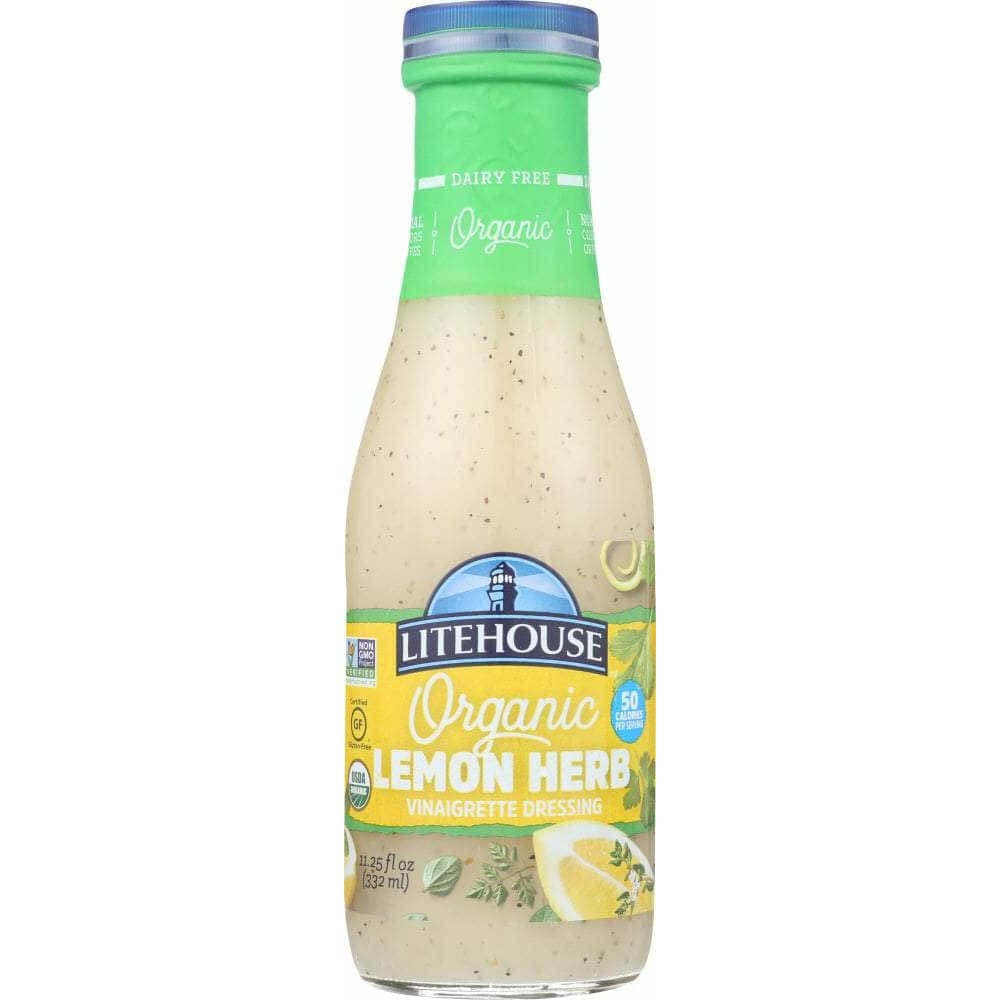 Litehouse Litehouse Organic Lemon Herb Vinaigrette Dressing, 11.25 fl oz