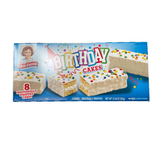Little Debbie Little Debbie Birthday Cakes, 8 ct, 12.39 oz