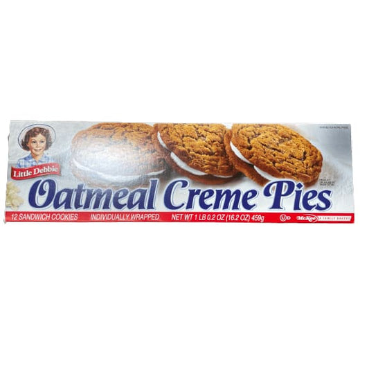 Little Debbie Little Debbie Oatmeal Creme Pies, 12 ct, 16.2 oz
