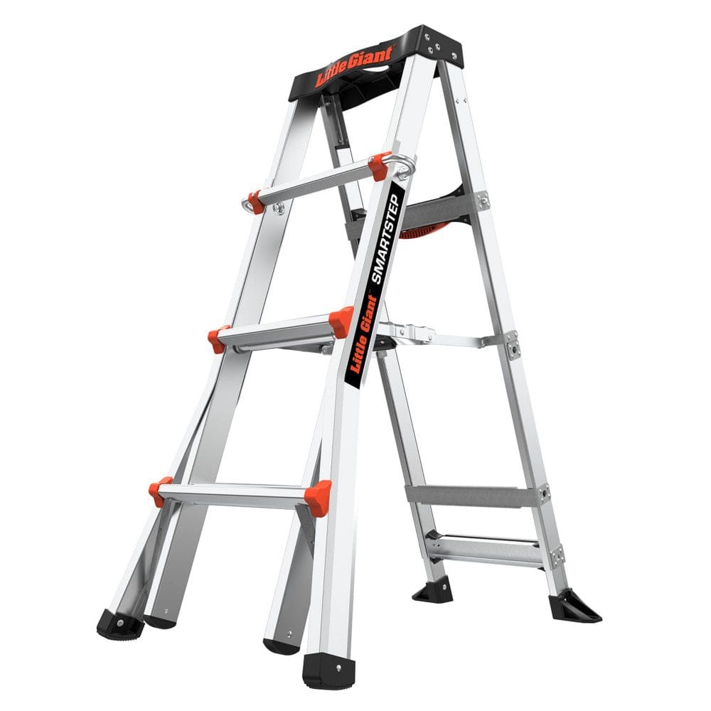 Step Smart Ladder Little Giant Smart Step 4'-6' Aluminum Ladder | ShelHealth