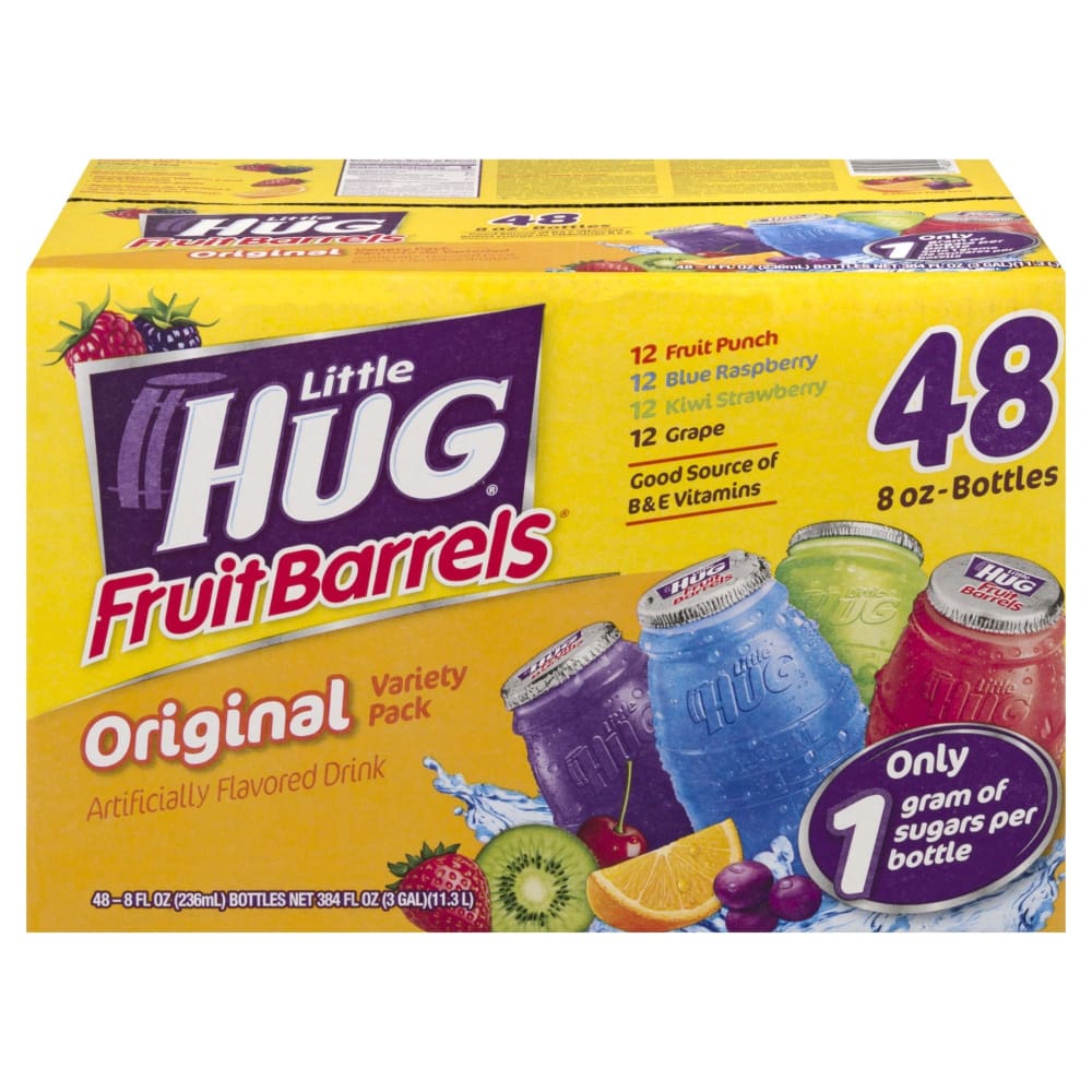 Little Hugs Fruit Barrels Variety Pack 48 ct./8 oz. - Home/Grocery Household & Pet/Beverages/Juice/ - Unbranded