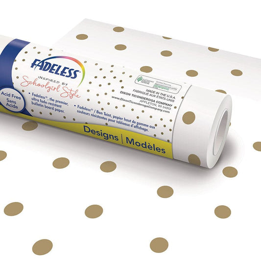 Little Miss 48In X 50Ft Roll Schoolgirl Style - Bulletin Board & Kraft Rolls - Dixon Ticonderoga Co - Pacon