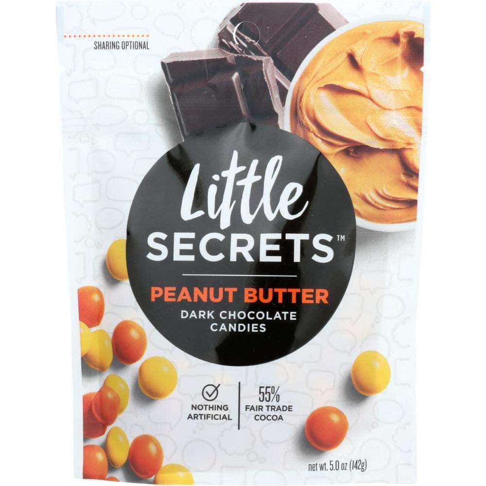 Little Secrets Little Secrets Llc Dark Chocolate Candies Peanut Butter, 5 oz