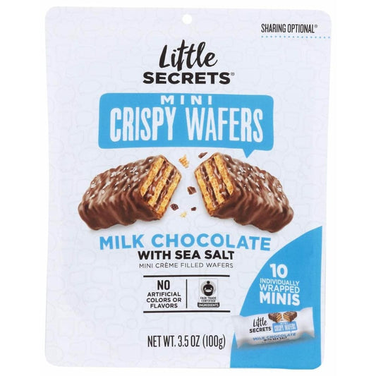 LITTLE SECRETS LLC LITTLE SECRETS LLC Wafer Mlk Choc Sslt, 3.5 oz