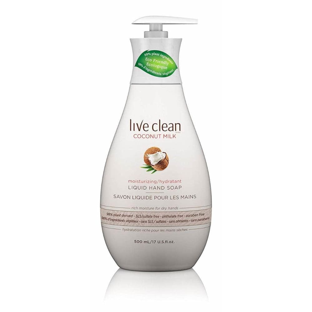 Live Clean Live Clean Coconut Milk Moisturizing Hand Soap, 17 oz