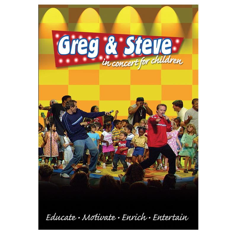 Live In Concert For Children Dvd (Pack of 2) - DVD & VHS - Greg & Steve Productions