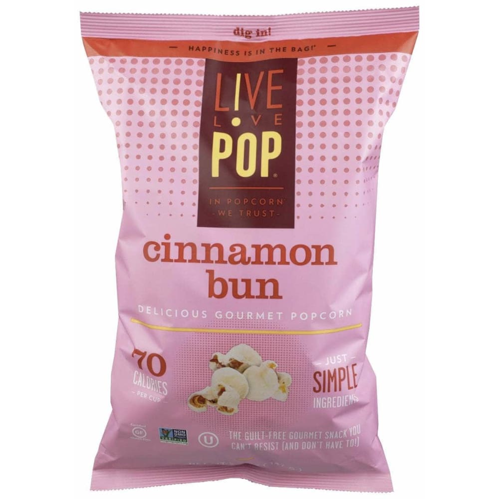 LIVE LOVE POP LIVE LOVE POP Popcorn Rte Cinmn Bun, 5.2 oz