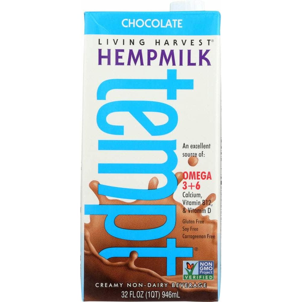 LIVING HARVEST Grocery > Dairy, Dairy Substitutes and Eggs > Milk & Milk Substitutes LIVING HARVEST: Hempmilk Chocolate Gluten Free, 32 fo