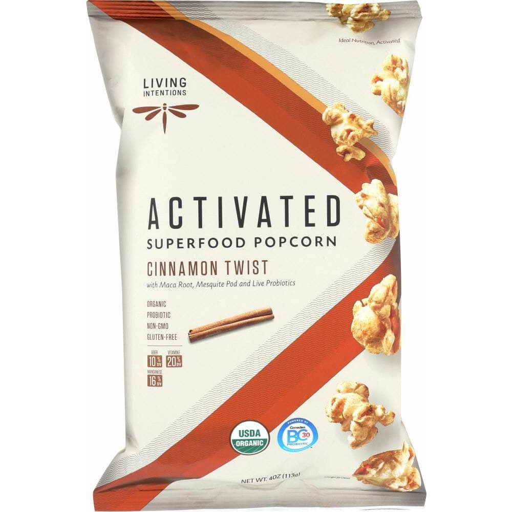 Living Intentions Living Intentions Cinnamon Twist Superfood Popcorn, 4 oz