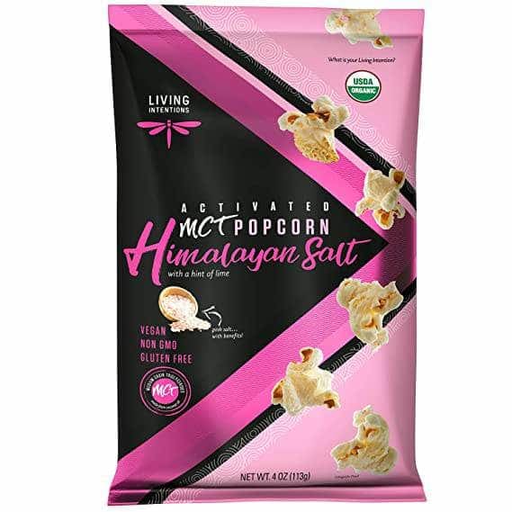 LIVING INTENTIONS Grocery > Snacks > Popcorn LIVING INTENTIONS: Himalayan Salt MCT Popcorn, 4 oz