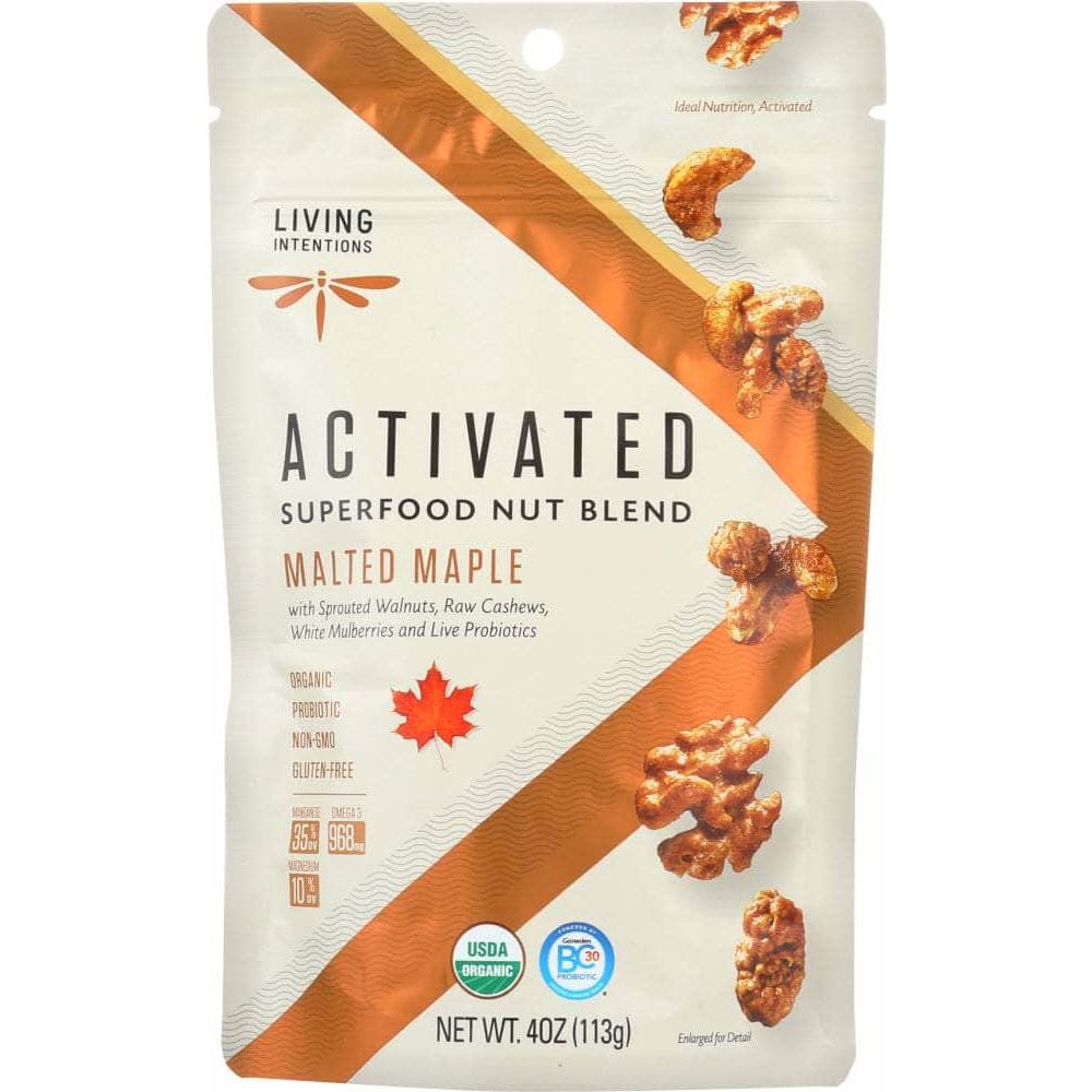 Living Intentions Living Intentions Nut Blend Malted Maple, 4 oz
