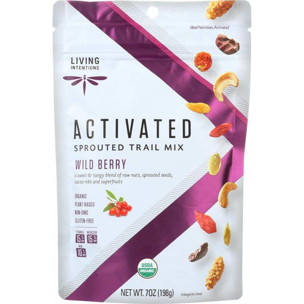Living Intentions Living Intentions Trail Mix Wild Berry Sprouted, 7 oz