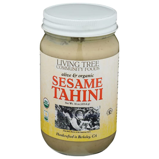 LIVING TREE COMMUNITY FOODS: Alive & Organic Sesame Tahini 16 oz - Grocery > Cooking & Baking > Seasonings - LIVING TREE COMMUNITY FOODS