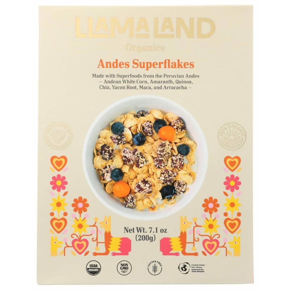 LLAMALAND ORGANICS Llamaland Organics Cereal Andes Superflakes, 7.1 Oz