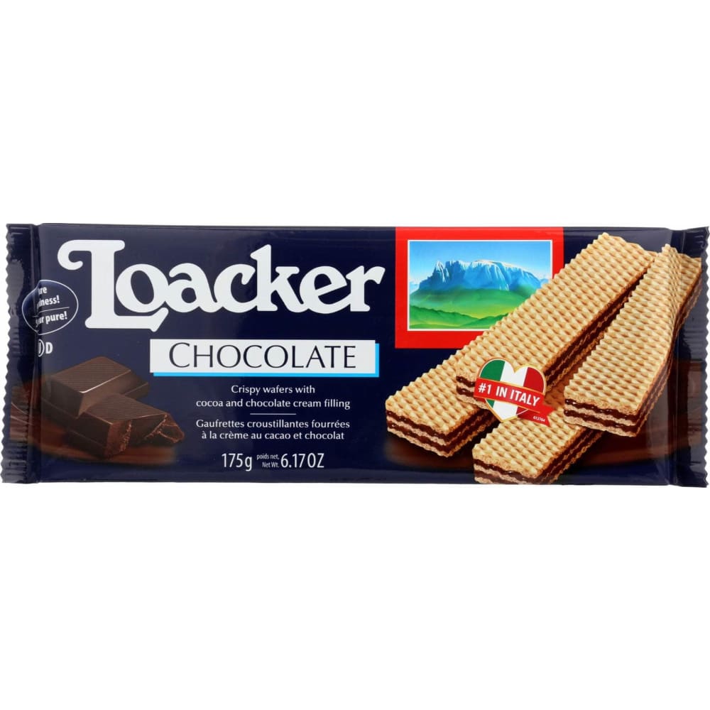 LOACKER LOACKER Wafer Chocolate 175G, 6.17 oz