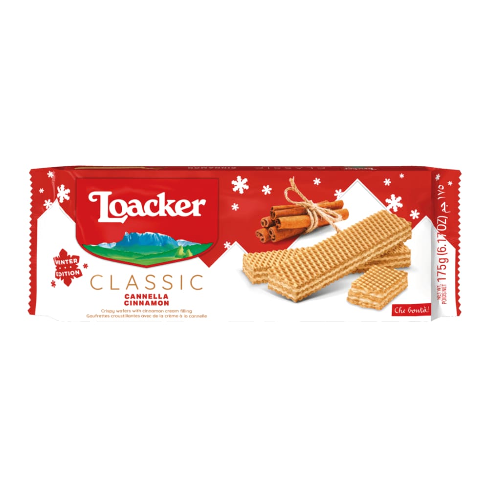 LOACKER Grocery > Snacks > Cookies > Cookies LOACKER: Wafer Cinnmn Quadrtn Hol, 8.82 oz