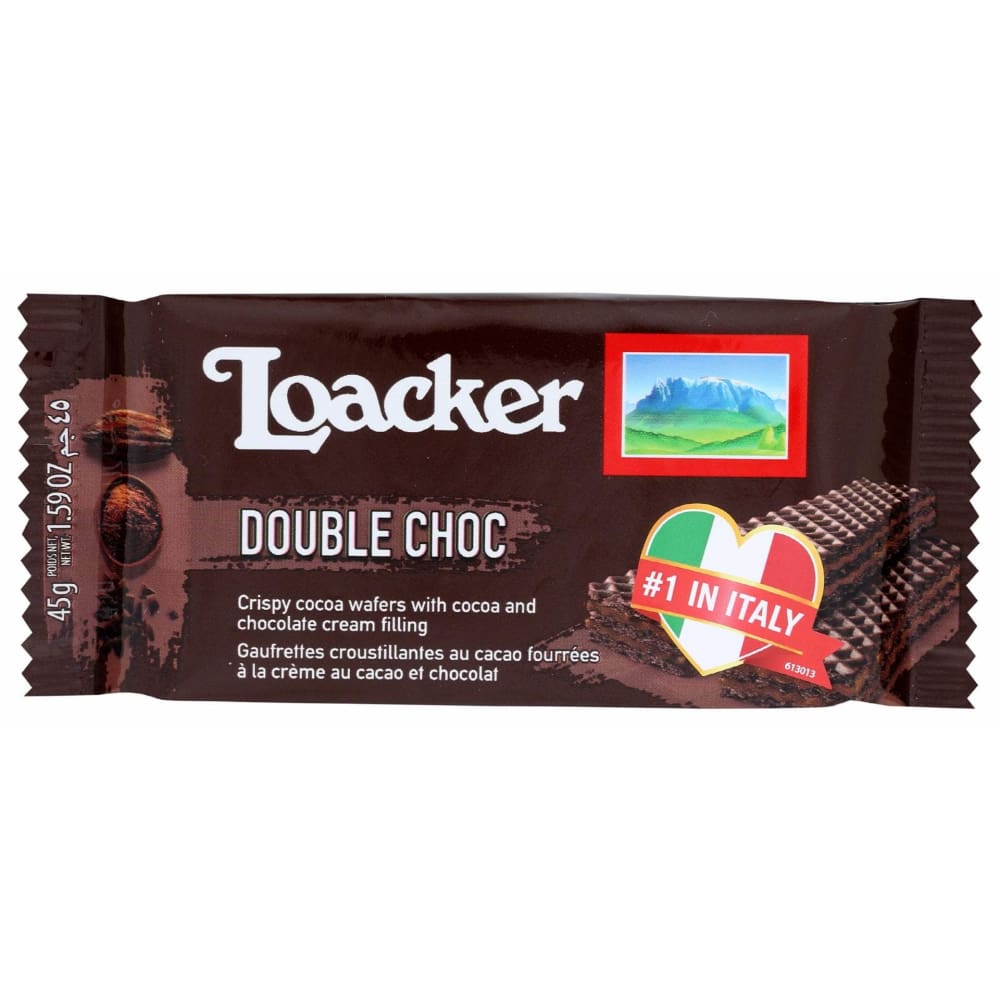 LOACKER LOACKER Wafer Double Choc Classic, 1.59 oz