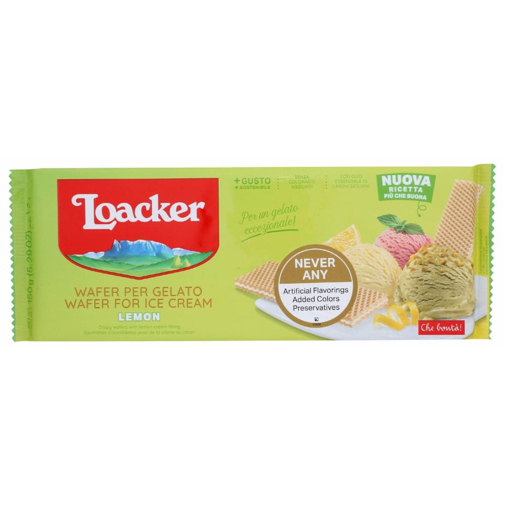 LOACKER LOACKER Wafer Lemon Specialty, 5.29 oz