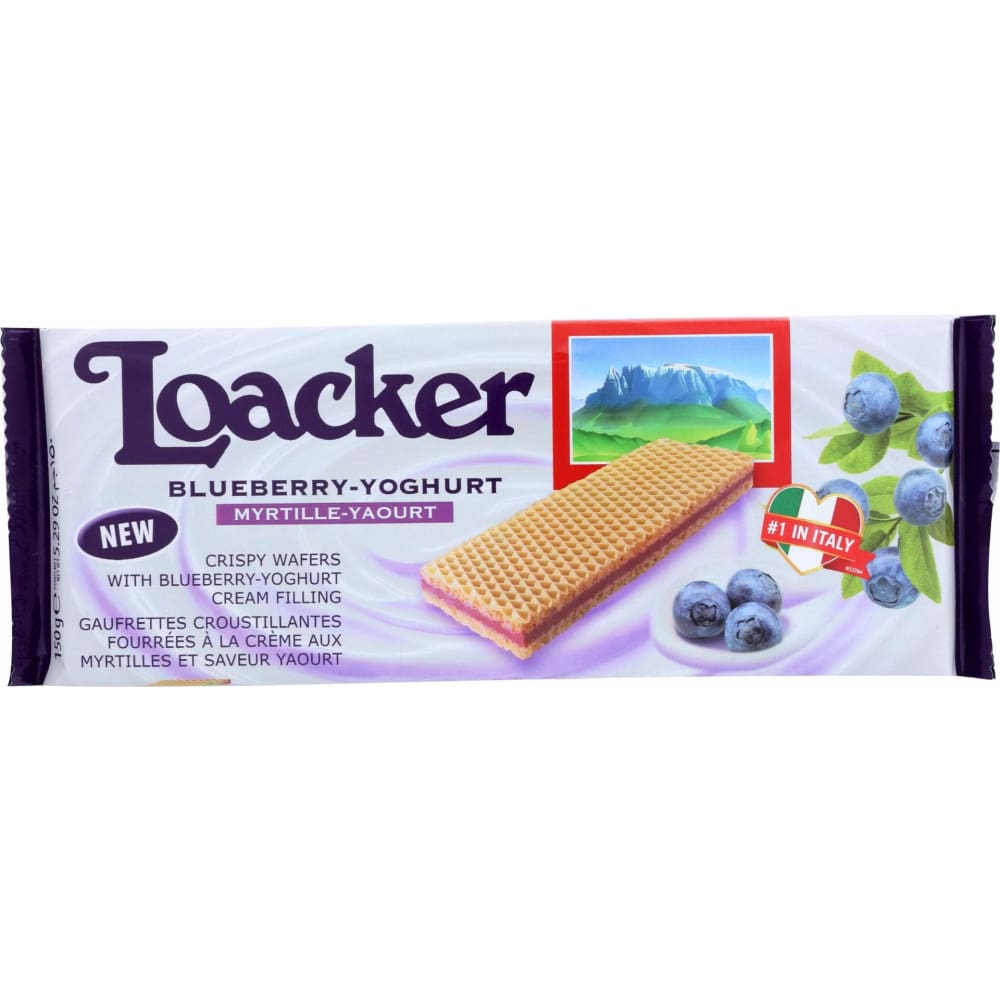 LOACKER LOACKER Wafer Yogurt Blueberry, 5.29 oz