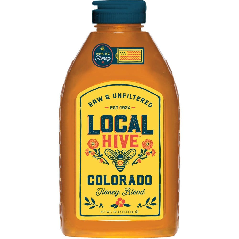 Local Hive Colorado Raw & Unfiltered Honey (40 oz.) - New Items - ShelHealth