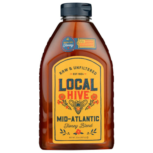 LOCAL HIVE: Honey Mid Atlantic Blend 32 oz - Cooking & Baking > Honey - LOCAL HIVE