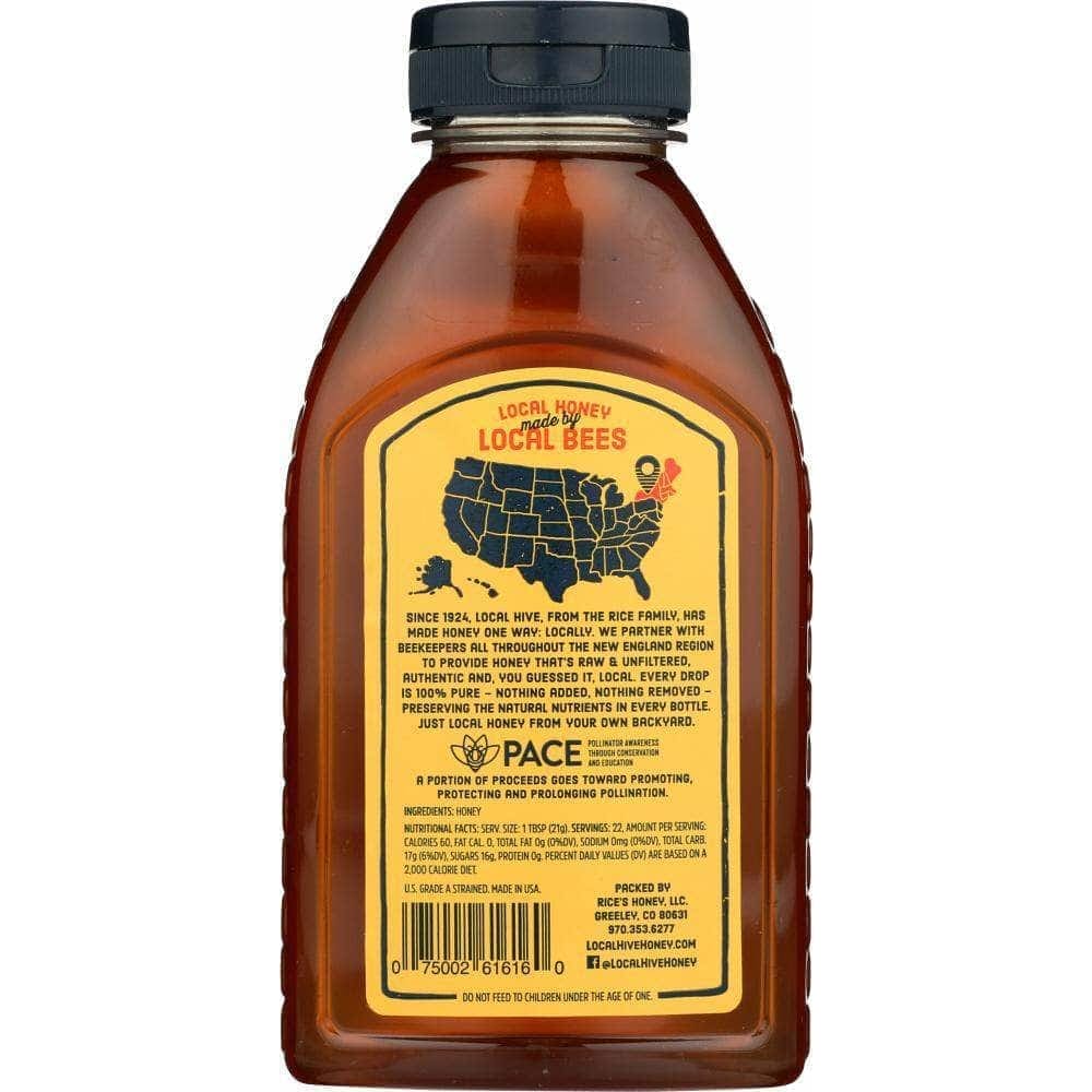 Local Hive Local Hive Raw & Unfiltered New England Honey, 16 oz