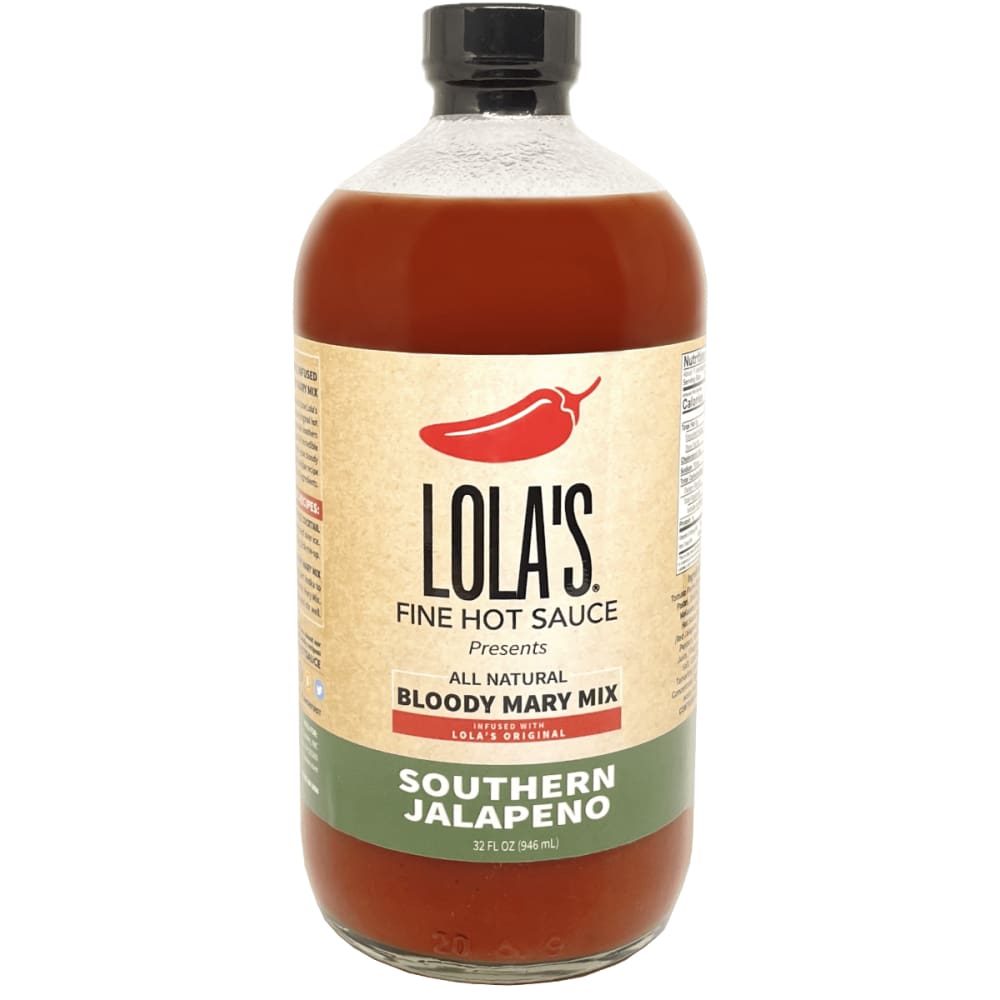 LOLAS FINE HOT SAUCE: Mixer Bloody Mary Jalpno 32 FO (Pack of 2) - LOLAS FINE HOT SAUCE