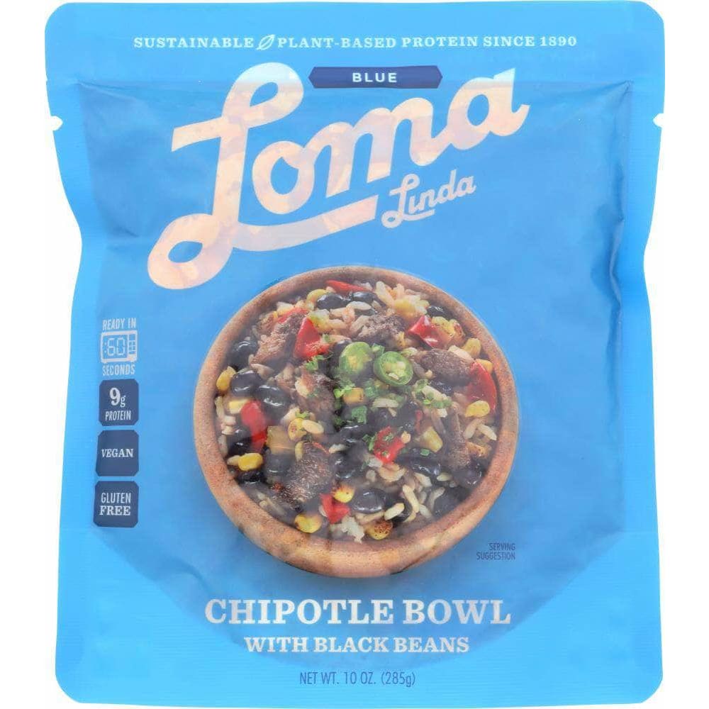 Loma Linda LOMA BLUE Chipotle Bowl Soup 10 oz
