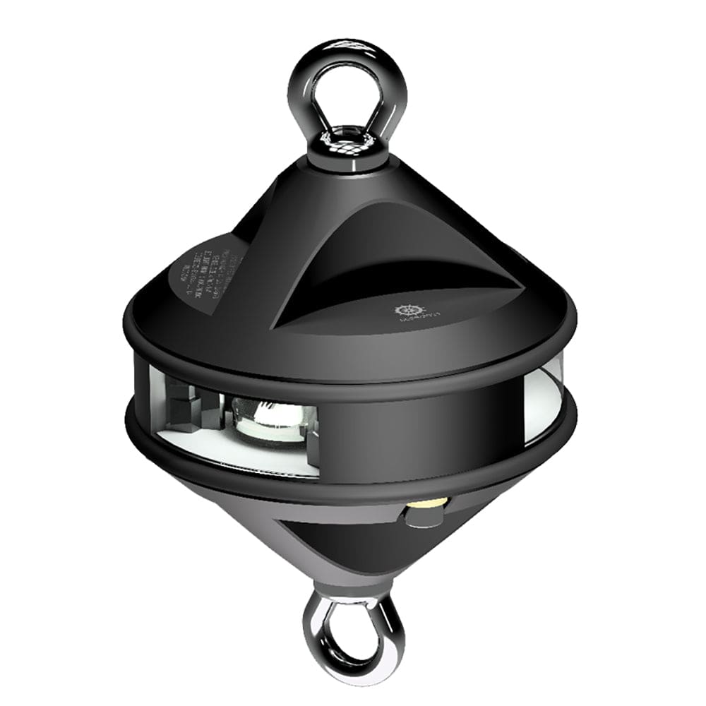 Lopolight Series 200-012 - Hoist Light - 2NM - White - Black Housing - Lighting | Navigation Lights - Lopolight