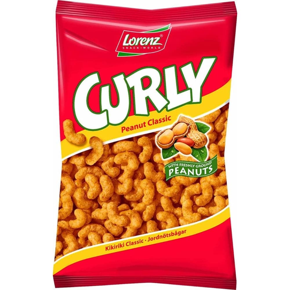 LORENZA Grocery > Snacks > Chips > Puffed Snacks LORENZA: Corn Pufd Pnut Flav Curly, 5.29 oz
