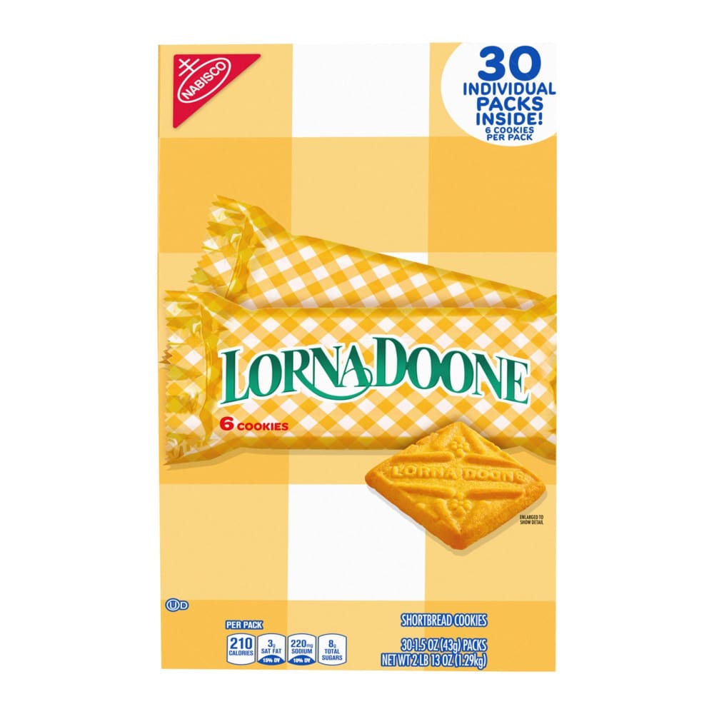 Lorna Doone Lorna Doone Shortbread Cookies 30 pk. - Home/Grocery Household & Pet/Canned & Packaged Food/Snacks/Cookies/ - Lorna Doone