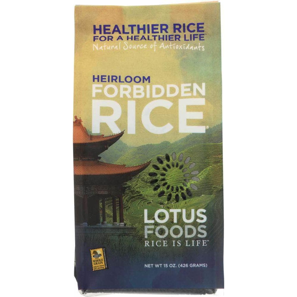 Lotus Foods Lotus Foods Heirloom Forbidden Black Rice, 15 oz