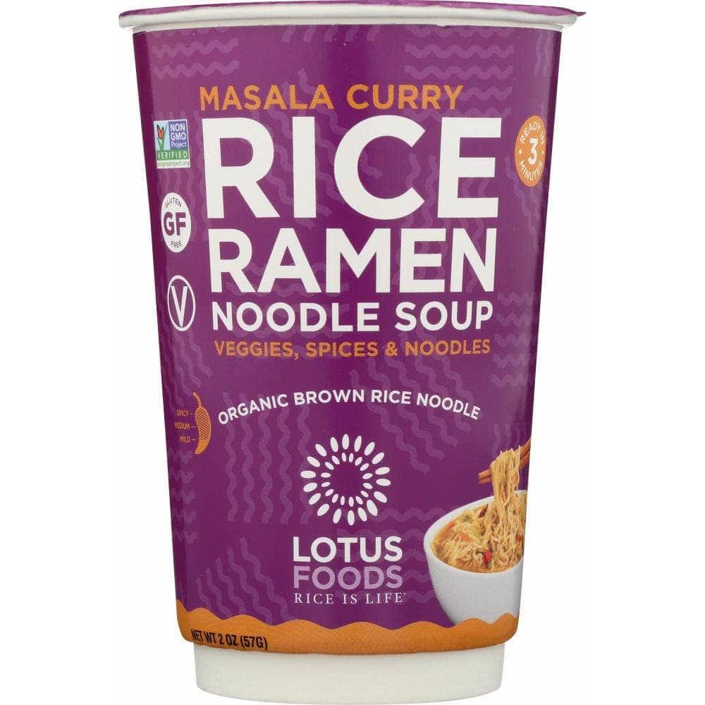 Lotus Foods Lotus Foods Noodle Brown Rice Cup Masala Curry, 2 oz