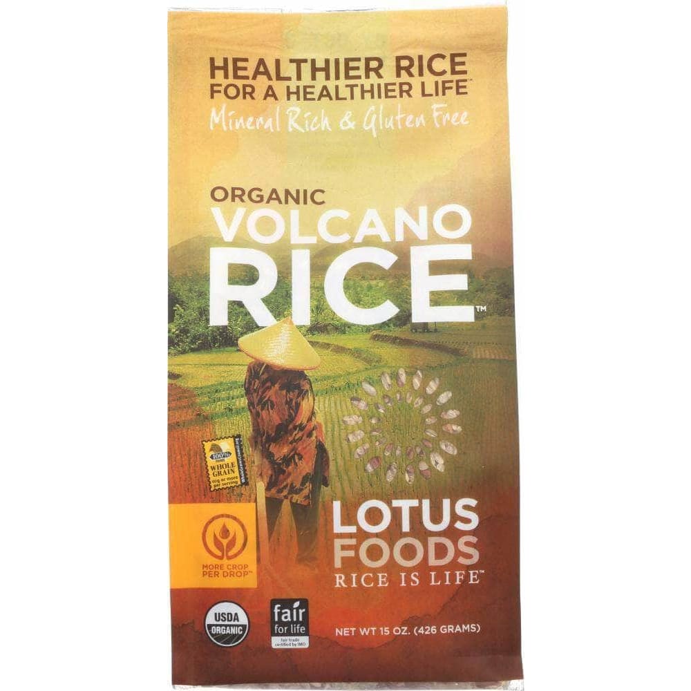 Lotus Foods Lotus Foods Rice Volcano Brown and Red Heirloom Rices, 15 oz
