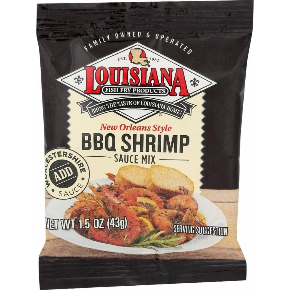 LOUISIANA FISH FRY Louisiana Fish Fry Bbq Shrimp Sauce Mix, 1.5 Oz