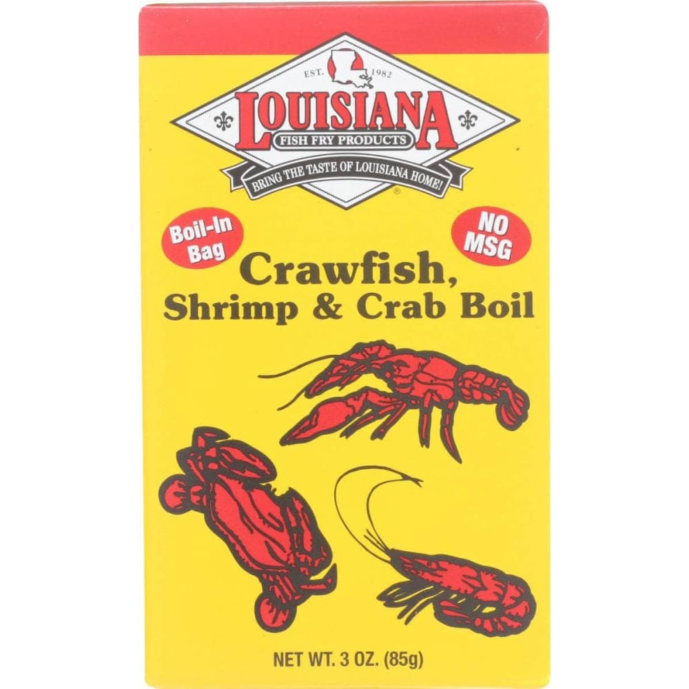 LOUISIANA FISH FRY Louisiana Fish Fry Boil Crab Seed Bag, 3 Oz