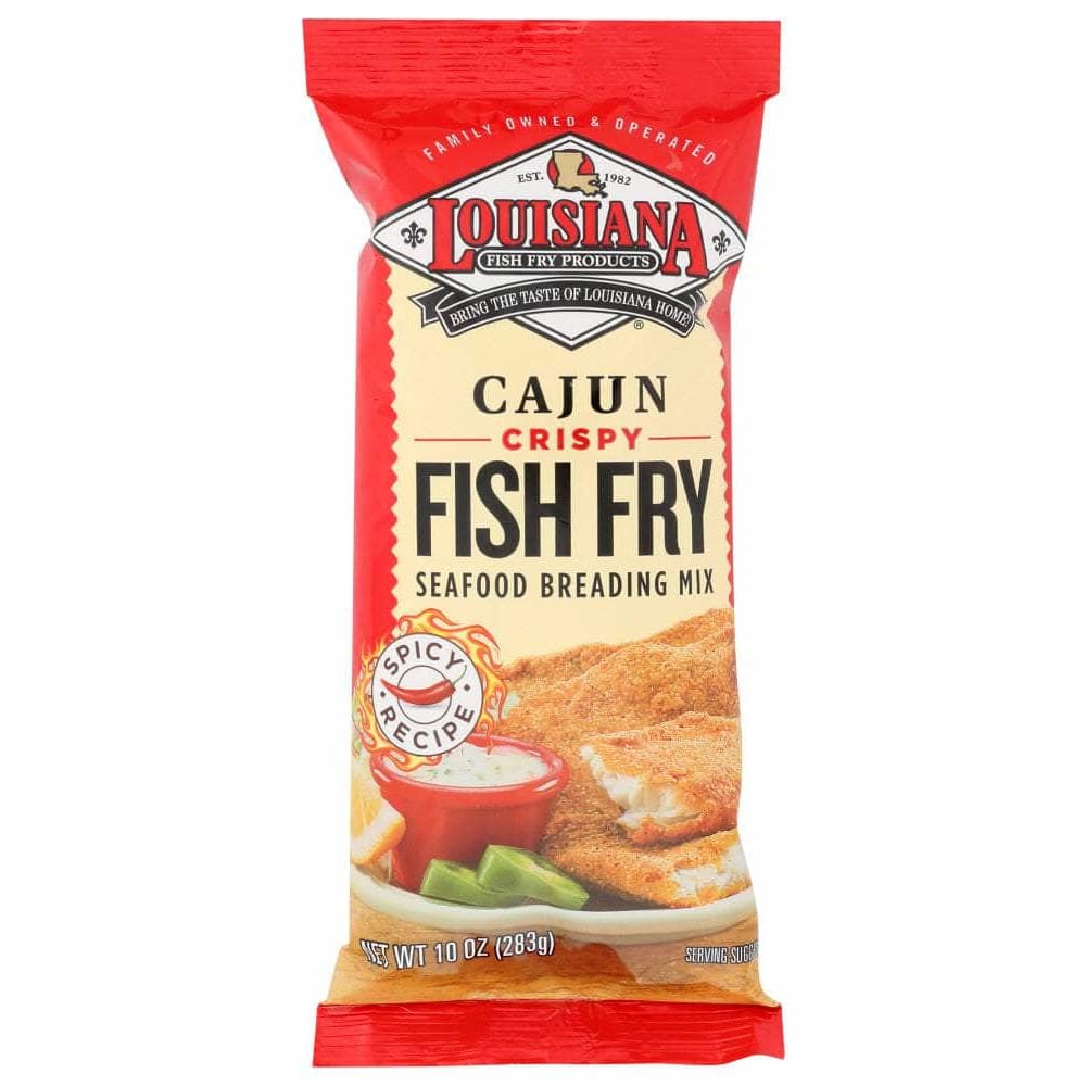 Louisiana Fish Fry Louisiana Fish Fry Cajun Crispy Fish Fry, 10 oz