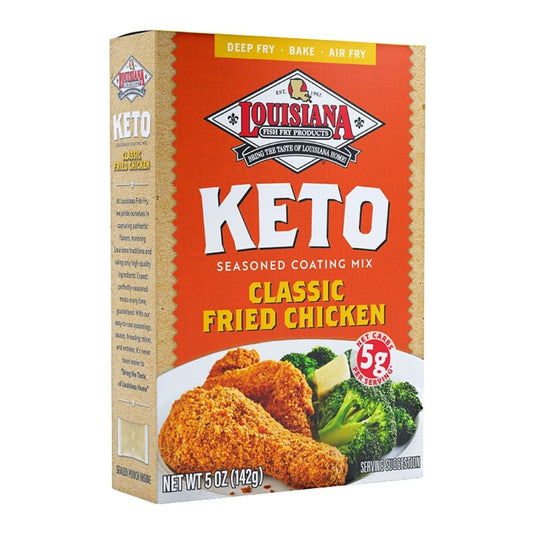 LOUISIANA FISH FRY: Classic Mix Fried Chicken Keto Seasoning 5 OZ (Pack of 5) - Grocery > Cooking & Baking > Seasonings - LOUISIANA FISH FRY