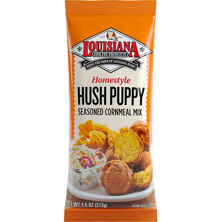 LOUISIANA FISH FRY Grocery > Cooking & Baking > Seasonings LOUISIANA FISH FRY: Hush Puppy Mix, 7.5 oz