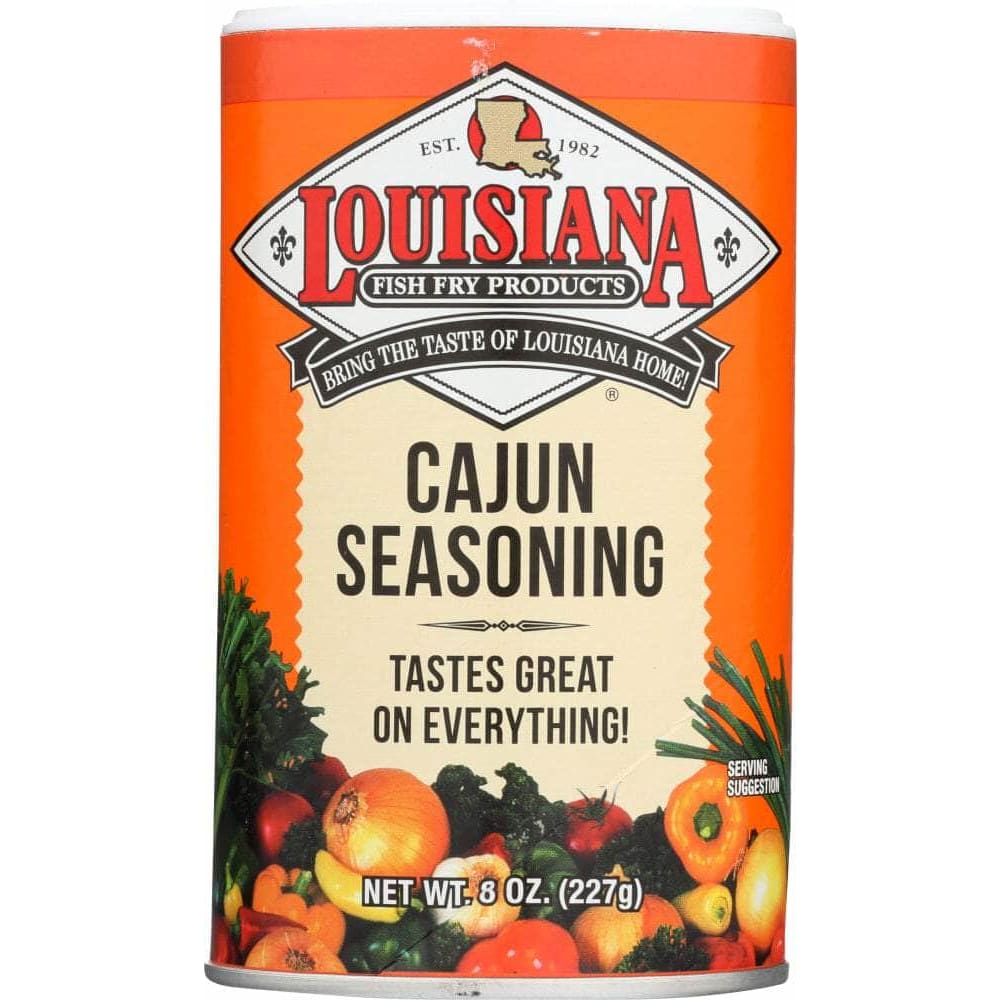 LOUISIANA FISH FRY Louisiana Fish Fry Products Cajun Seasoning, 8 Oz