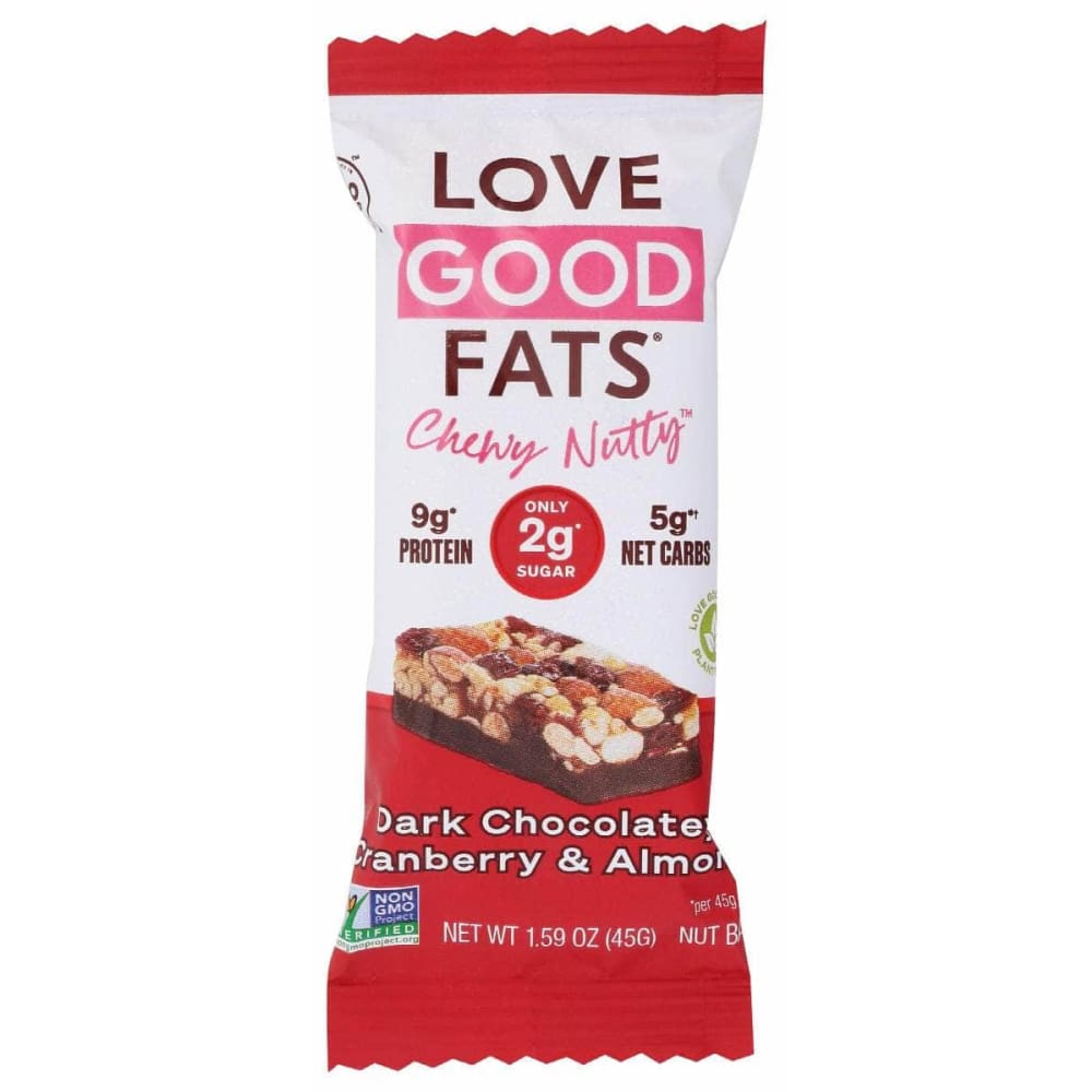 Love Good Fats Grocery > Snacks > Cookies > Bars Granola & Snack LOVE GOOD FATS: Bar Drk Choc Crnbry Almnd, 1.59 oz