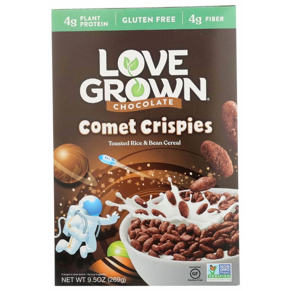 LOVE GROWN LOVE GROWN Cereal Comet Crispies, 9.5 oz