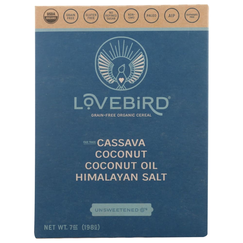 LOVEBIRD: Cereal Grain Free Unsweet 7 OZ (Pack of 3) - Grocery > Breakfast > Breakfast Foods - LOVEBIRD