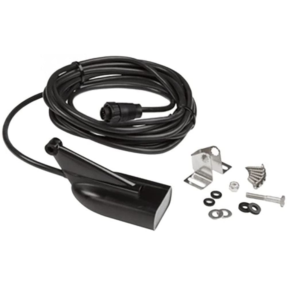 Lowrance HDI Skimmer® Med/ High Transom Mount Transducer w/ 6’ Cable - Marine Navigation & Instruments | Transducers - Lowrance